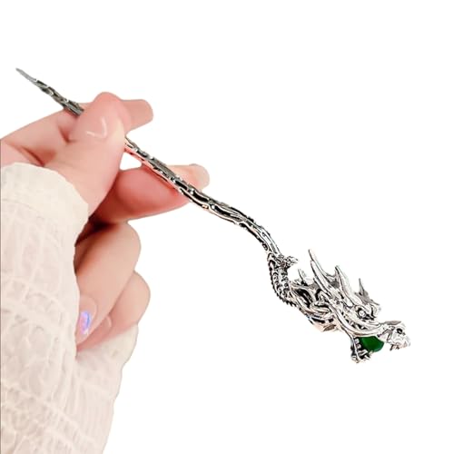 Drachen-Haarnadeln, zartes Haar, chinesische Chignon-Nadeln für Damen, Mädchen, Cosplay, Hanfu, Haarschmuck, elegante Haarnadeln für Damen, Haarschmuck, Drachen-Haarnadeln für den täglichen Gebrauch von Navna