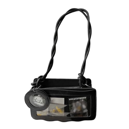 Navna Itabag Damen-Umhängetasche, PU-Leder, modische Datierung, einfache Schulter für Pin-Display, schöne Itabag PU-Leder-Schultertasche, einfache Umhängetasche, modische Datierung, Schwarz , One Size Navna Itabag Damen-Umhängetasche, PU-Leder, modische Datierung, einfache Schulter für Pin-Display, schöne Itabag PU-Leder-Schultertasche, einfache Umhängetasche, modische Datierung, Schwarz , One Size von Navna