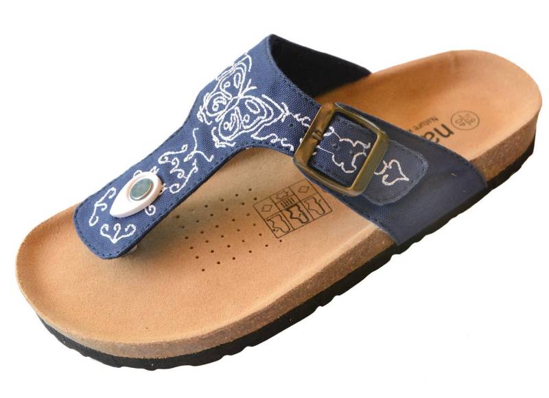 Nawemo Leder Zimtslipper Butterfly von Nawemo Hausschuh von Nawemo