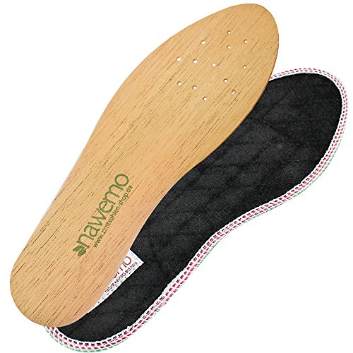 Nawemo Zedernholzsohlen + Zimtsohlen samt im Bundle für Herren, Größe 43 von Nawemo