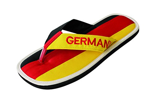Nawemo Zimt-Slipper Deutschland, WM-Edition (Zimtlatschen), Größe 46/47 von Nawemo