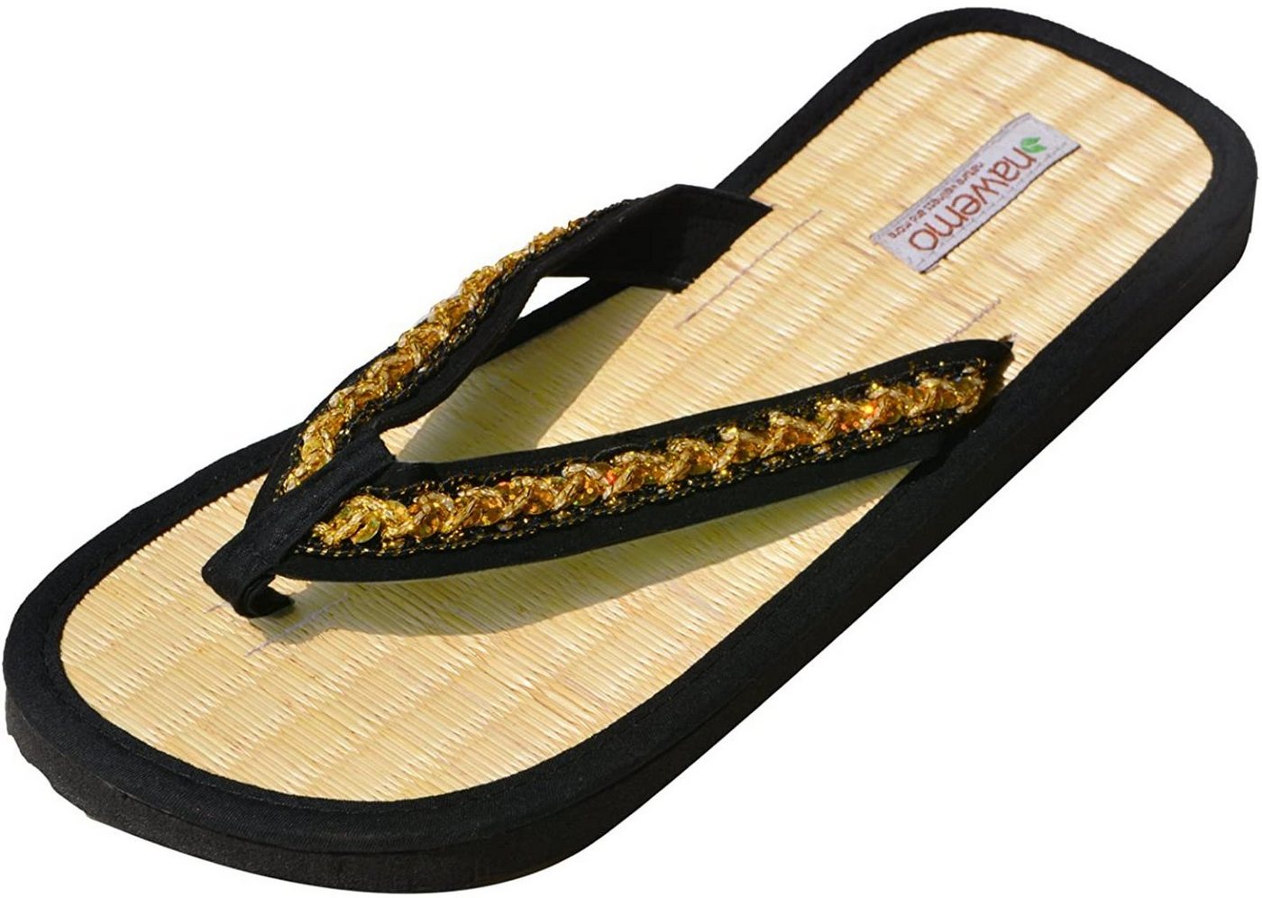 Nawemo Zimtslipper Nawemo "Yang", gold Slipper Nawemo Zimtslipper Nawemo "Yang", gold Slipper von Nawemo
