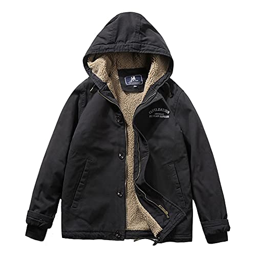 Naxxramas Herrenjacke Baumwolljacke (schwarz,S) von Naxxramas