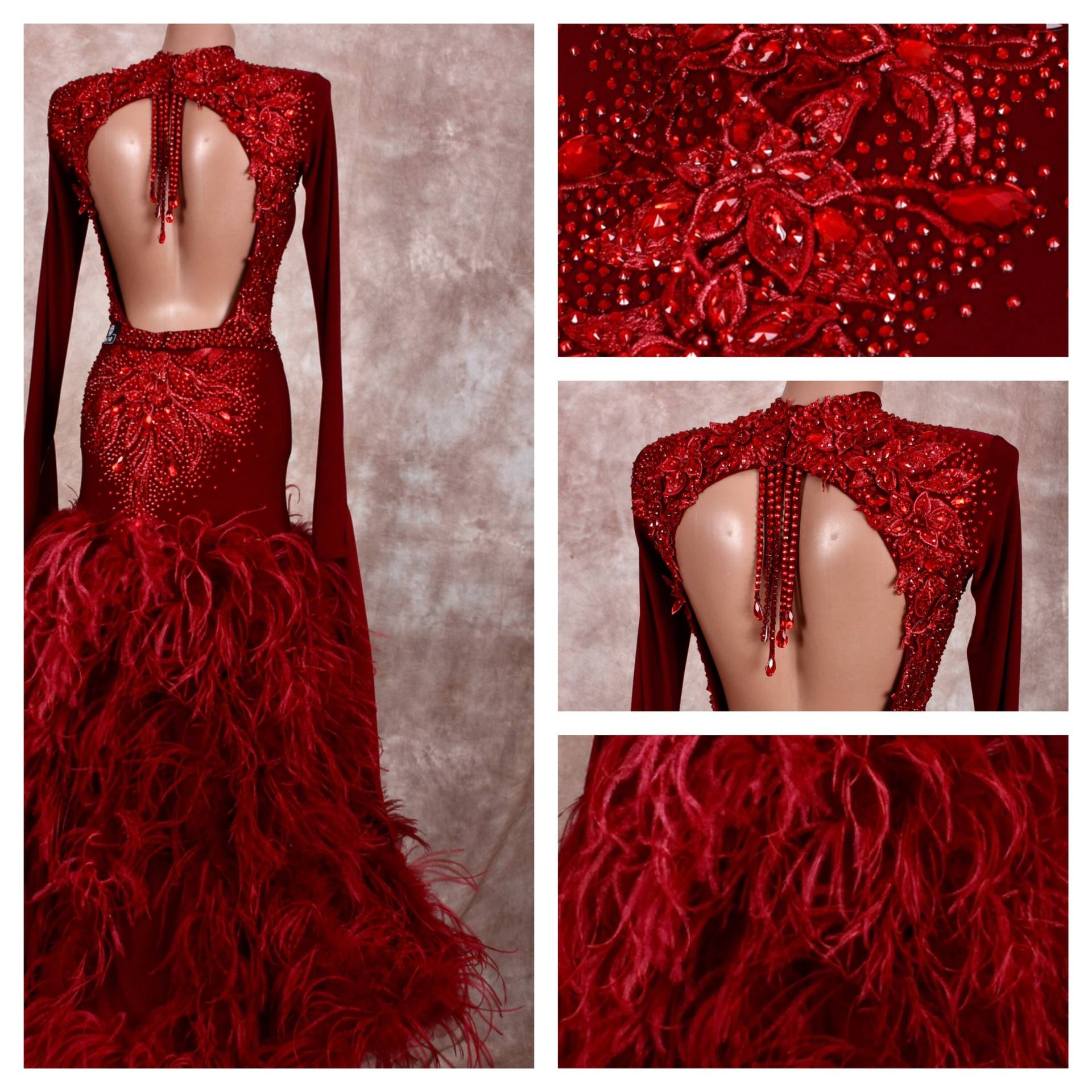 standard Ballroom Dress Couture Design. Maßanfertigung von NazarDanceBoutique