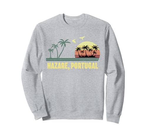 Nazare Portugal Strand Souvenir Portugiesische Reise Männer Frauen Sweatshirt von Nazare Portugal Souvenir Portuguese t