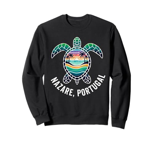 Nazare Portugal Strand Souvenir Portugiesische Reise Männer Frauen Sweatshirt von Nazare Portugal Souvenir Portuguese t