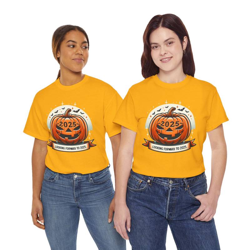 Halloween Kürbis 2025 Unisex T-Shirt Gruseliges Oktober-T-Shirt von Nazdravii