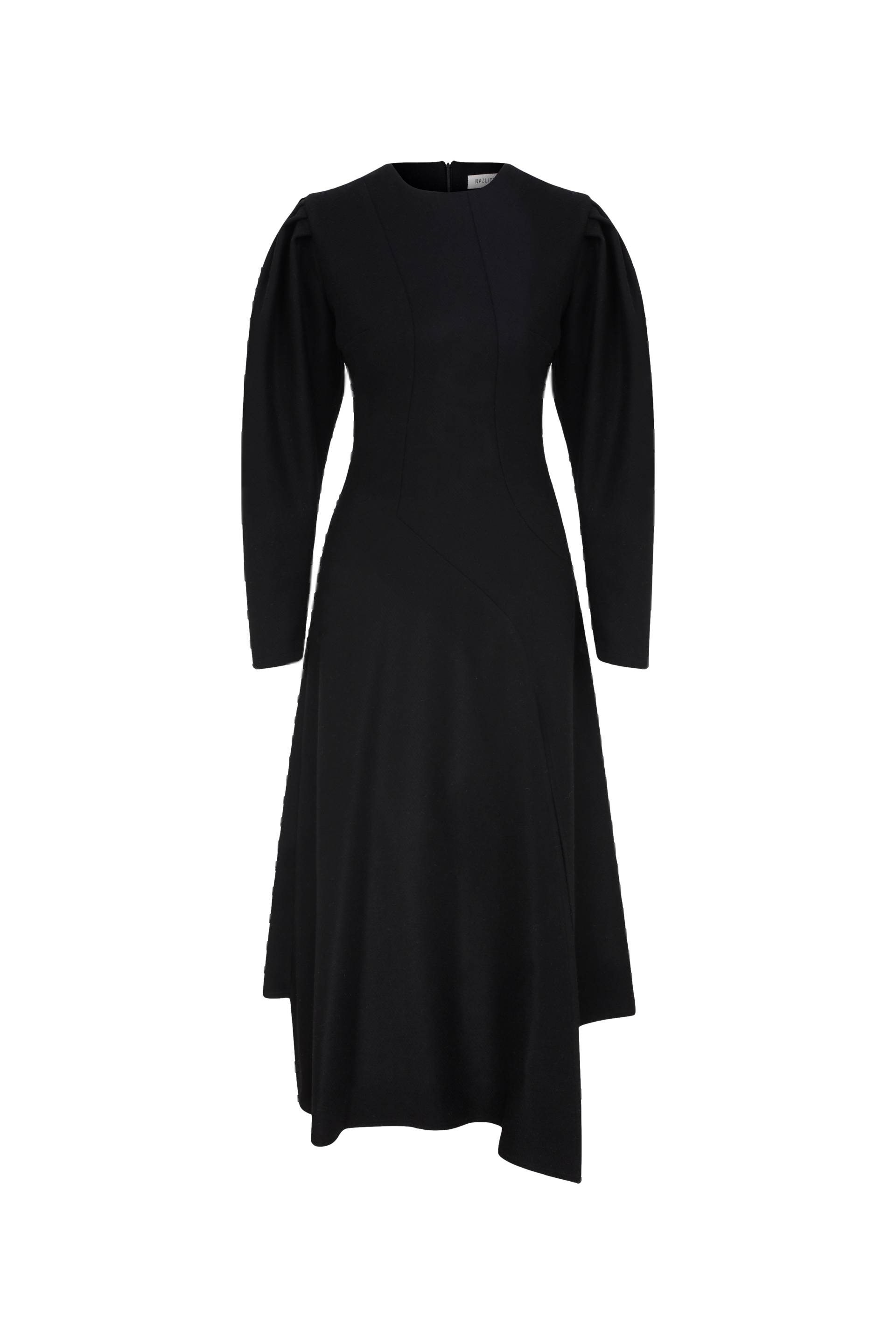 Bitte Midi Dress in Black von Nazli Ceren