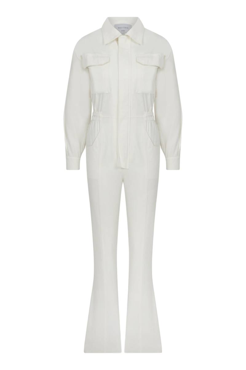 Dorothy Cotton Jumpsuit In White von Nazli Ceren