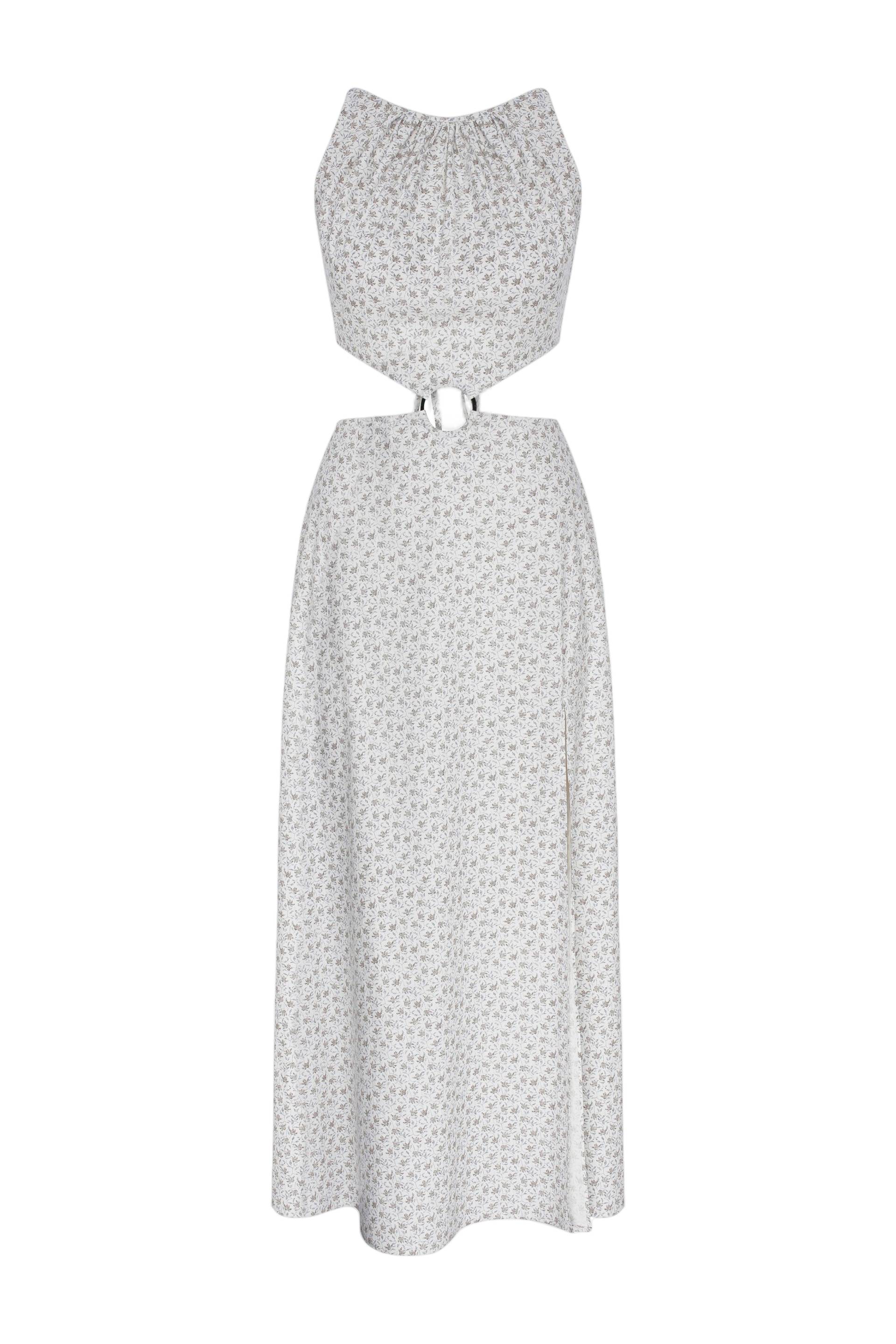 Eloise Ring Embellished Cotton Dress von Nazli Ceren