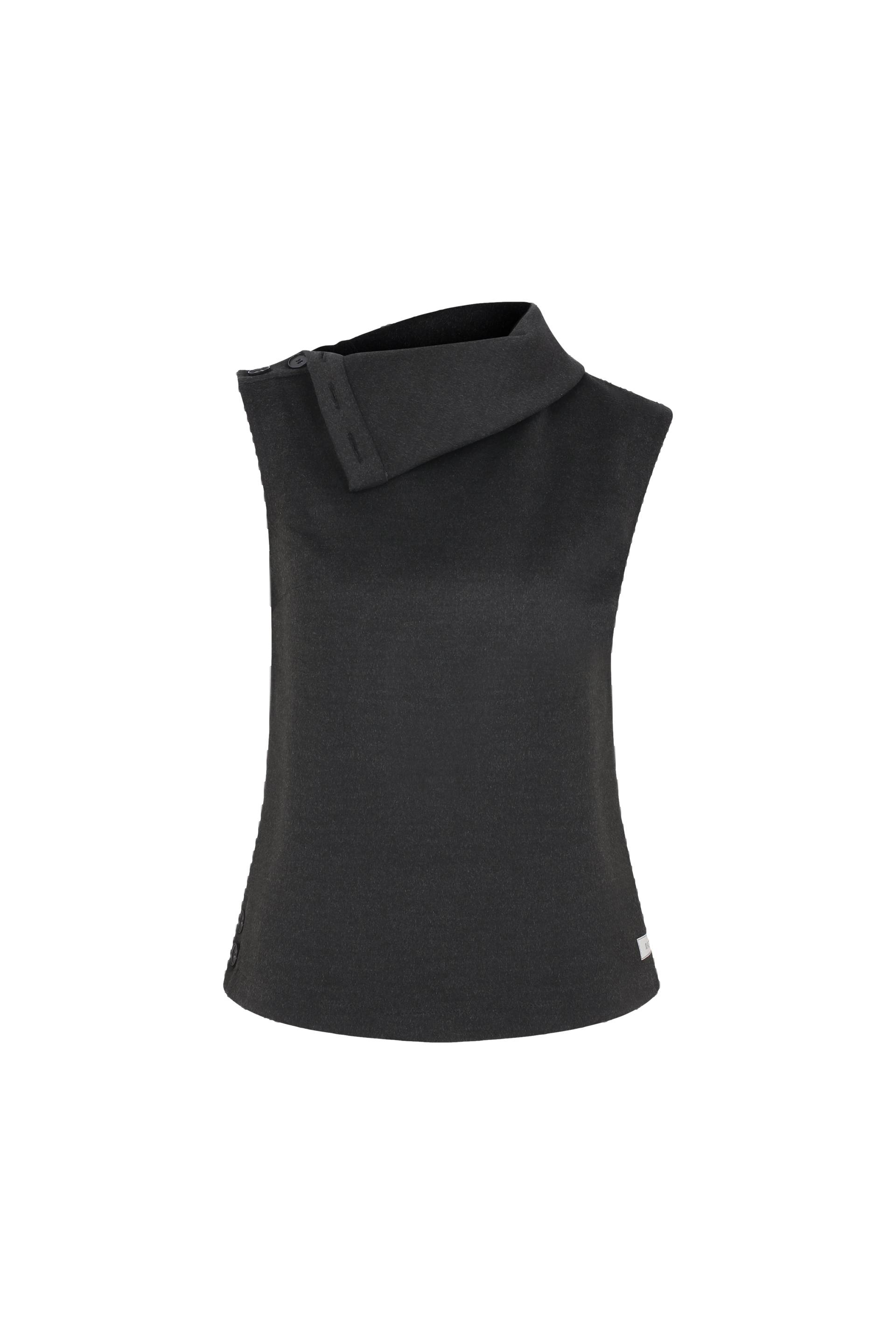 Geena Sleeveless  Roll-Neck Top von Nazli Ceren