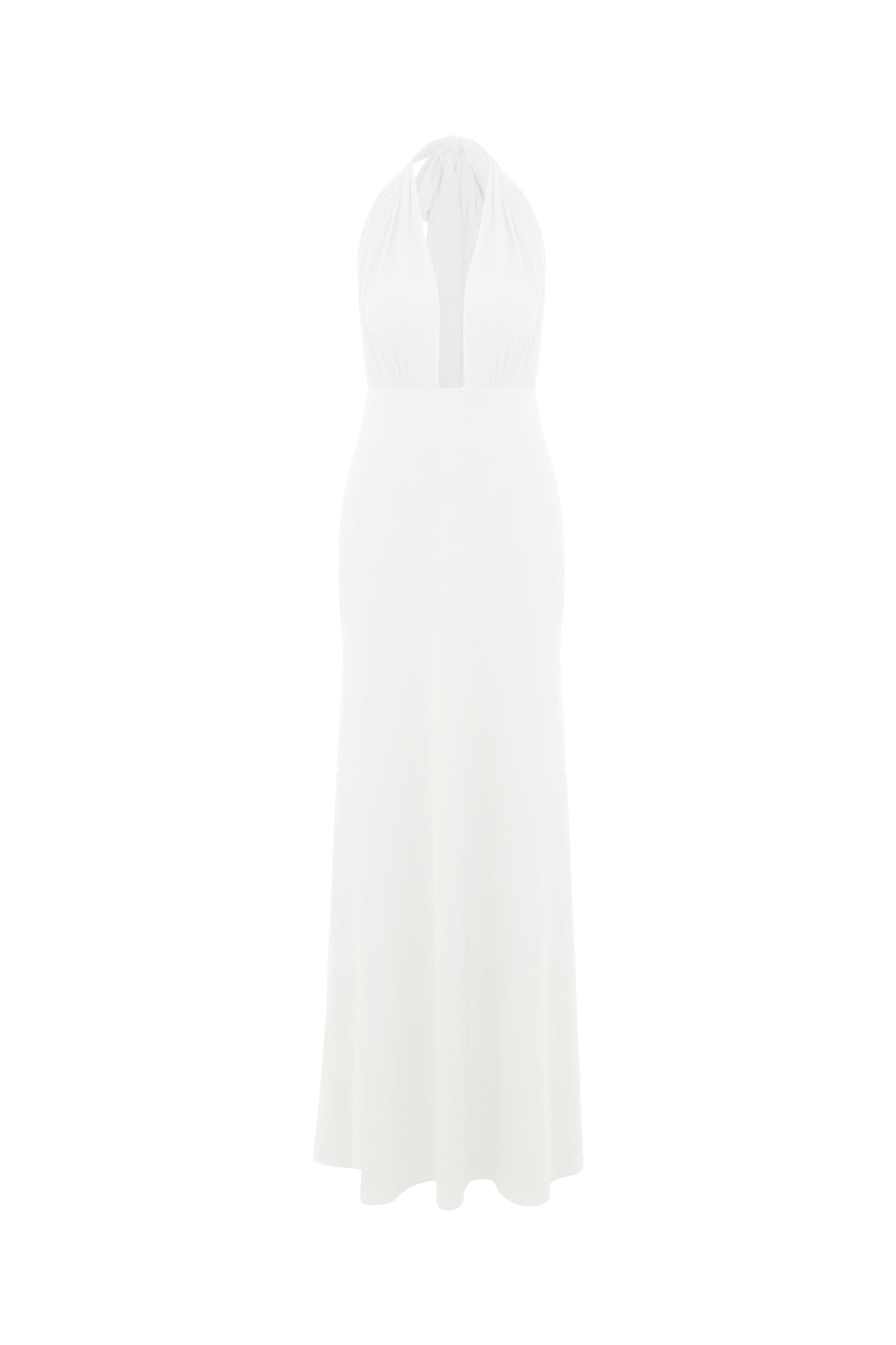 Nazli Ceren | Ines Dress In White | Women's White Maxi dresses von Nazli Ceren