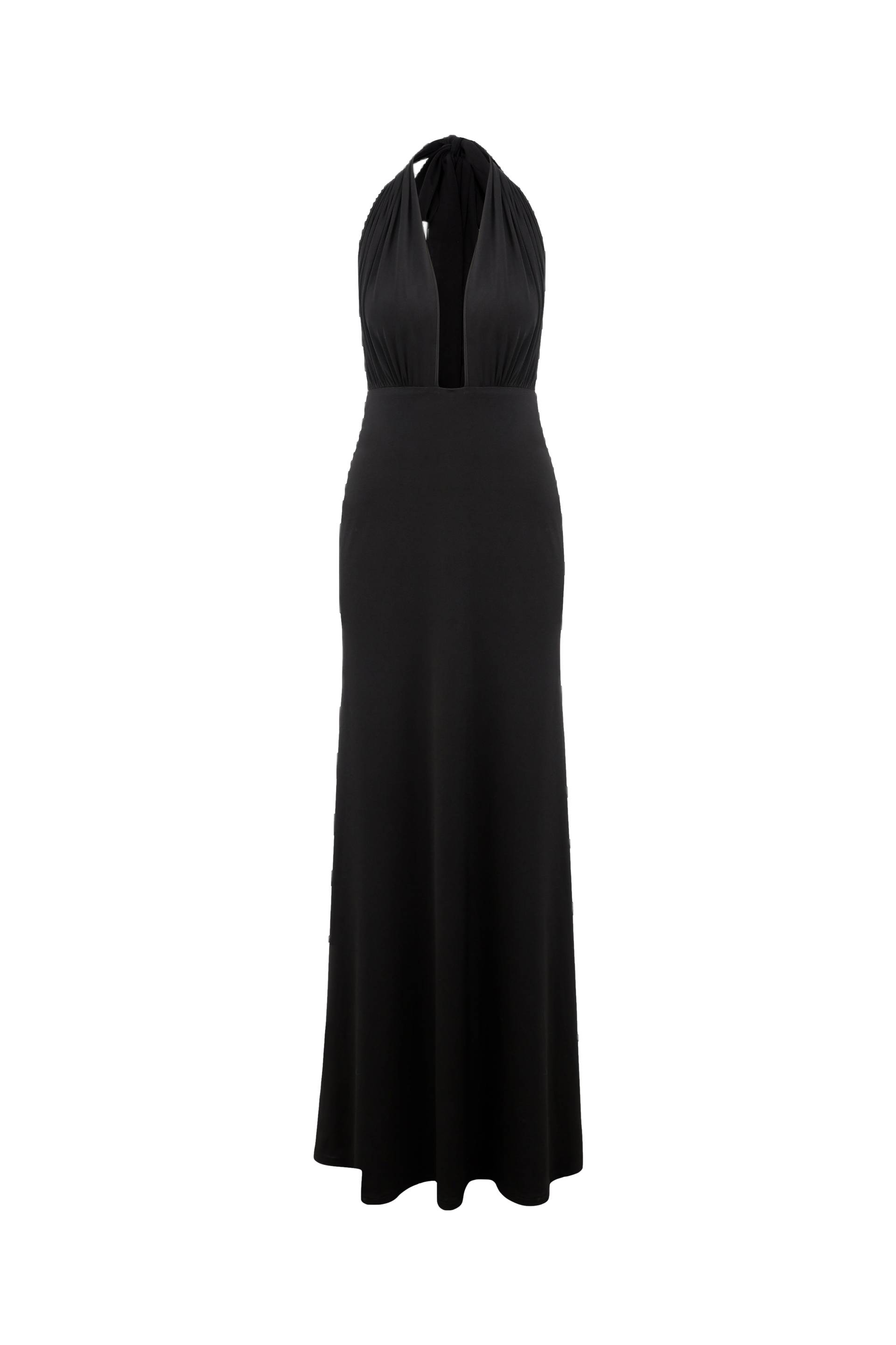 Ines Jersey Long Dress in Noire - Black - L - Nazli Ceren - Maxi dresses Ines Jersey Long Dress in Noire - Black - L - Nazli Ceren - Maxi dresses von Nazli Ceren