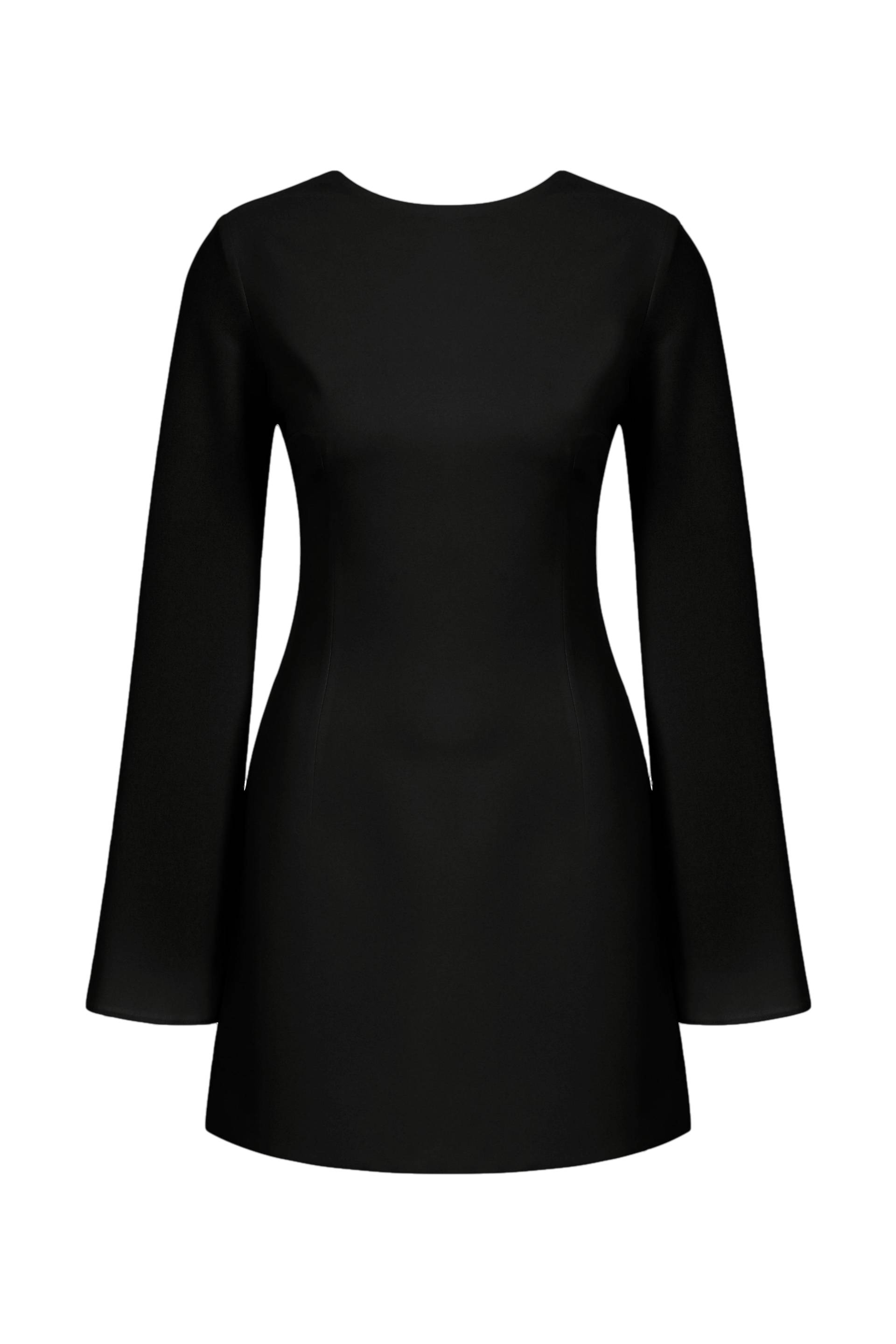 Ira Dress in Black - Black - L - Nazli Ceren - Mini dresses von Nazli Ceren