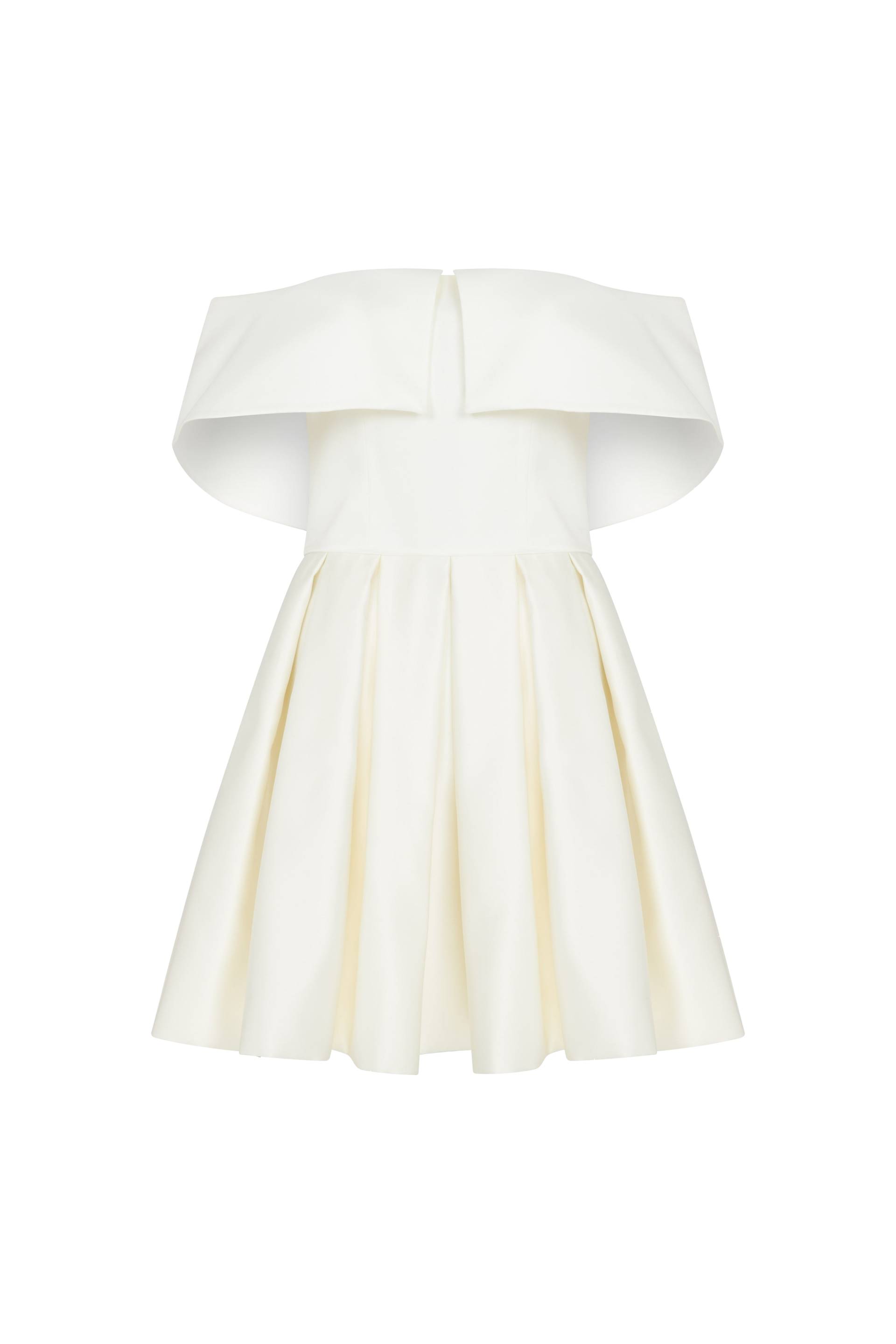 Nazli Ceren | Ivy Mini Dress in Vanilla Ice | Women's White Mini dresses von Nazli Ceren