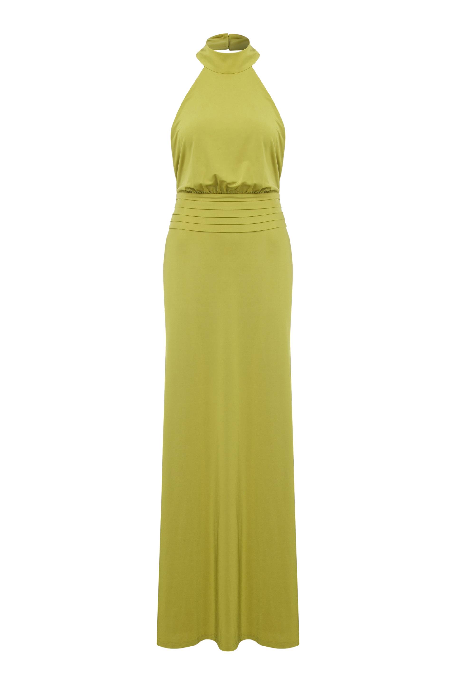 Juliette Long Jersey Dress In Green Glow - Green - S - Nazli Ceren - Maxi dresses Juliette Long Jersey Dress In Green Glow - Green - S - Nazli Ceren - Maxi dresses von Nazli Ceren
