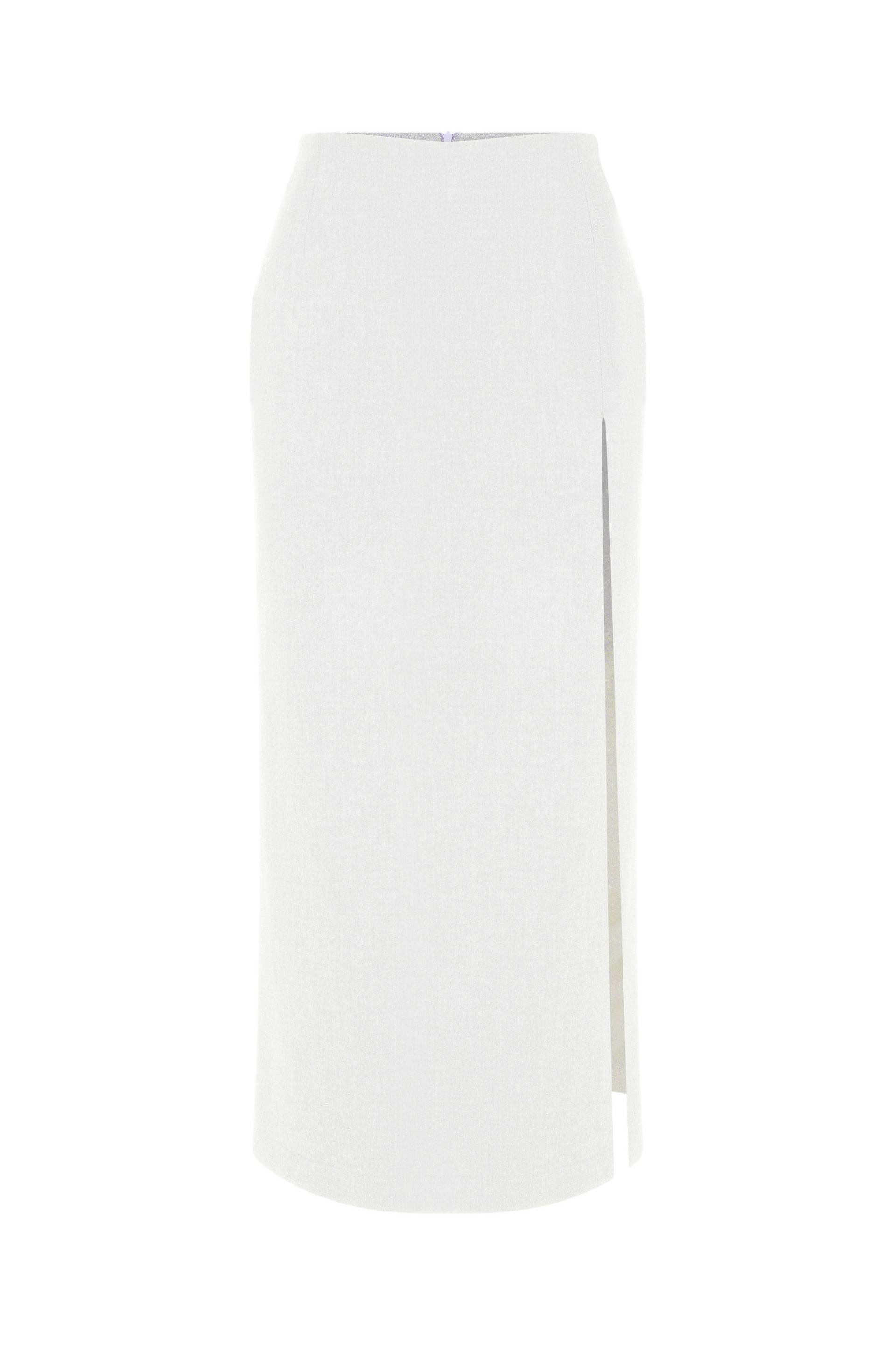 Lea Maxi Skirt In Blanche - White - L - Nazli Ceren - Maxi skirts Lea Maxi Skirt In Blanche - White - L - Nazli Ceren - Maxi skirts von Nazli Ceren