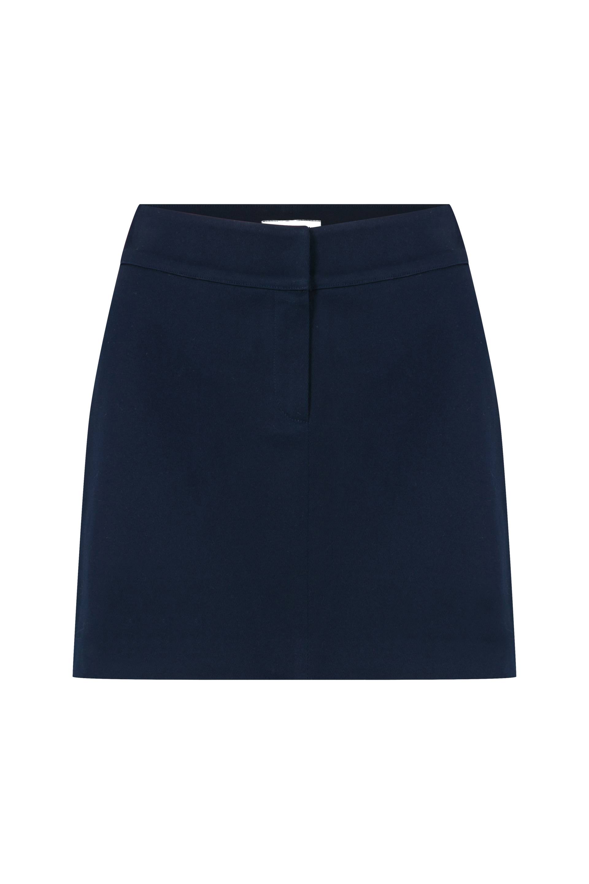 Nazli Ceren | Marde Cotton Mini Skirt in Deep Cobalt | Women's Dark Blue Mini skirts Nazli Ceren | Marde Cotton Mini Skirt in Deep Cobalt | Women's Dark Blue Mini skirts von Nazli Ceren
