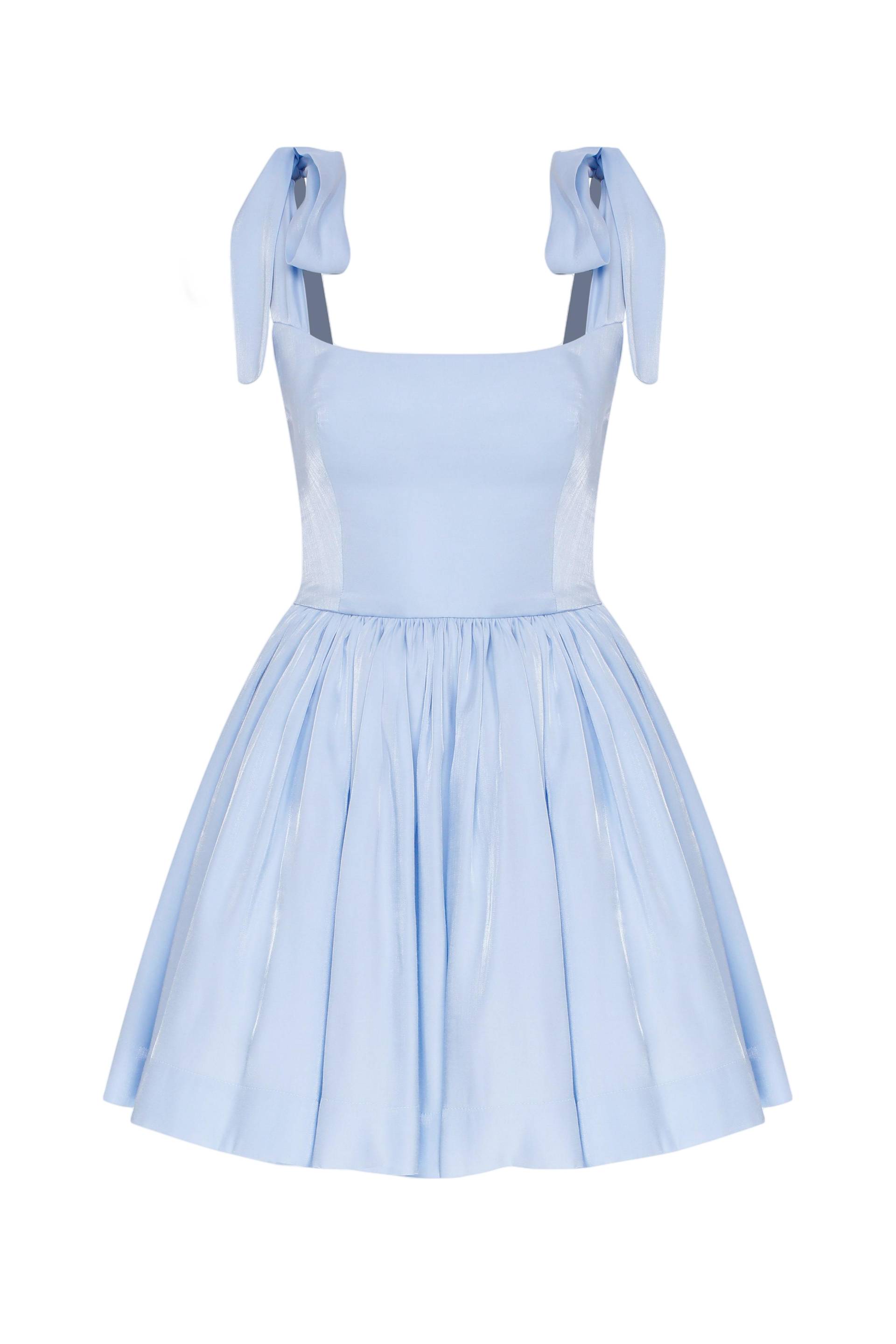 Sibby Baby Blue Dress von Nazli Ceren