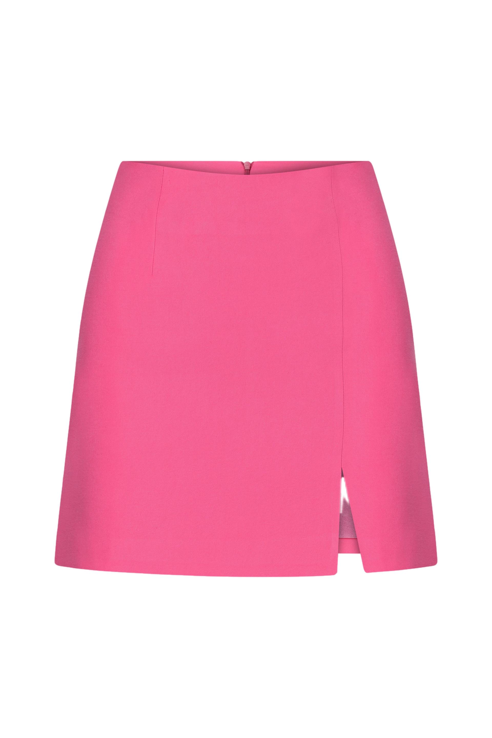 Vance  Mini Skirt in Bubble Gum Pink von Nazli Ceren