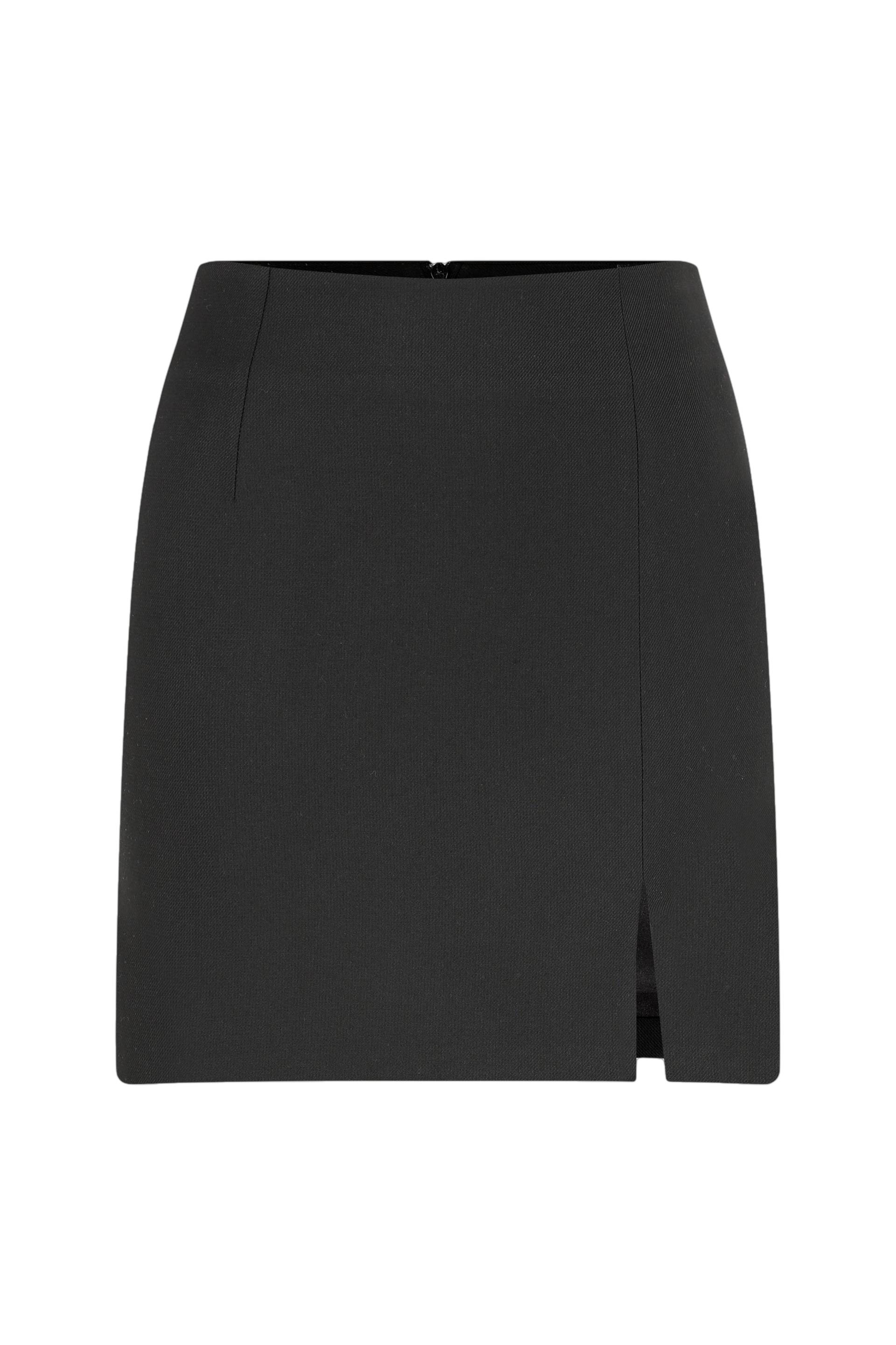 Vance Twill Mini Skirt In Black von Nazli Ceren
