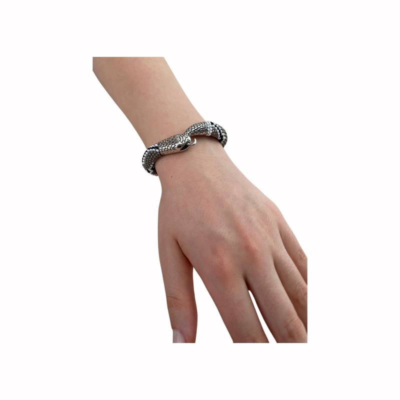 Schlangen Perlen Armband Gothic Python Schmuck von NazliDesignProducts