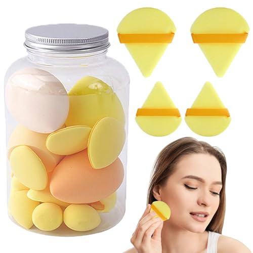 14 Stück Makeup Set, Soft Beauty Blender, Makeup Und Puderquaste Set Für Frauen, Foundation Blending Beauty Blende-r Für Foundation, Concealer, Setting Powder, Lose Puder, Roug von Nbbwwu