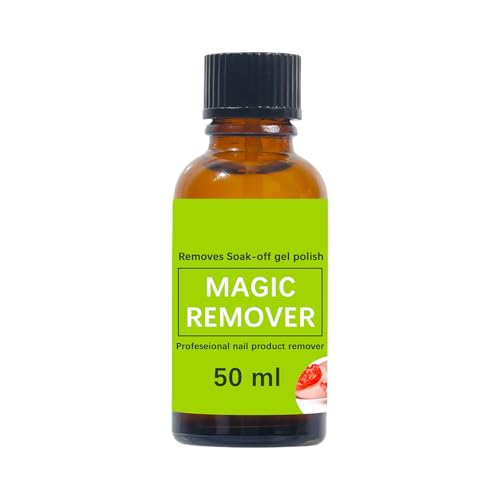 Nbbwwu Acrylnagelentferner,50ml Entferner Zum Einweichen Von Acrylnägeln - Sanft Natürliche Anwendung Für Mädchen Und Frauen Anfänger Heimsalon von Nbbwwu