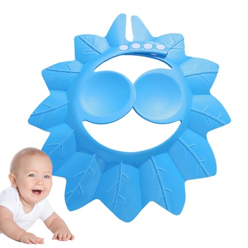 Nbbwwu Babybadkappe, Babyparty Cap,Bath Visor Cap - Einstellbare Sicherheitsbadehut Visier wasserdichte Waschschutzzubehör für Mädchen von Nbbwwu