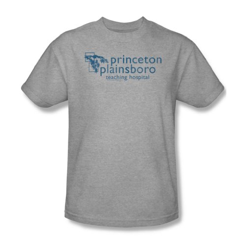 Nbc - Princeton Plainsboro Erwachsene T-Shirt in Heather, Large, Heather von Nbc