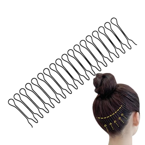 Haarveredelungs-Fixierkamm – unsichtbare U-Pin-Haarkämme | 21 x 3 cm Haar-Styling-Werkzeug, dekoratives Haar-Accessoire, Haarkämme für Frauen Haarveredelungs-Fixierkamm – unsichtbare U-Pin-Haarkämme | 21 x 3 cm Haar-Styling-Werkzeug, dekoratives Haar-Accessoire, Haarkämme für Frauen von Nbhuiakl