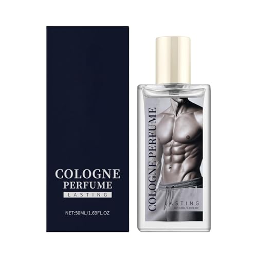 Herrenparfums – männlich, lang anhaltend Tag oder Nacht, Körperspray, Lufterfrischer, nicht fettend, 50 ml, erfrischend, um das Vertrauen zu verbessern von Nbhuiakl