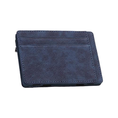 Nbhuiakl Magic Wallets für Herren | PU-Leder-Tasche mit magischer Geldklammer & Kartenhaltern | Karten und Bargeld Organizer, Geldbörse für Herren, blau, Refer to description, Unisex Nbhuiakl Magic Wallets für Herren | PU-Leder-Tasche mit magischer Geldklammer & Kartenhaltern | Karten und Bargeld Organizer, Geldbörse für Herren, blau, Refer to description, Unisex von Nbhuiakl