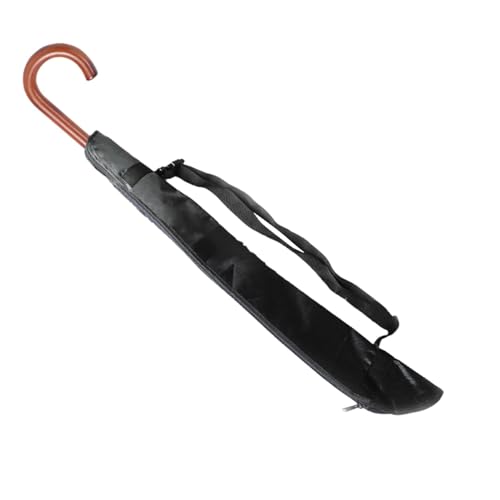 Regenschirmtasche | Aufbewahrungstasche für Regenschirm | wasserdichte Tasche für Regenschirm | Schutzhülle mit Reißverschluss mit Schultergurt, multifunktionale Regenschirmtasche für Reisen, Schwarz von Nbhuiakl