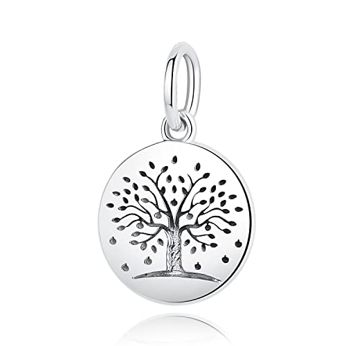 Nbsameng Charm,925 Sterling Silber,für europäisches Armband und Halskette-Baum des Lebens von Nbsameng