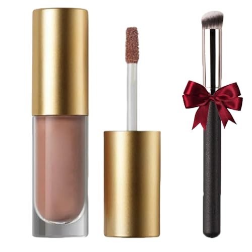 Matte Flüssiglidschatten, Matte Flüssiglidpuder-Augenfarbe, Langanhaltendes, Hochpigmentiertes Lidschatten-Make-up, Hochpigmentiertes, Langanhaltendes (Pflaume) von Nbzsmlkn