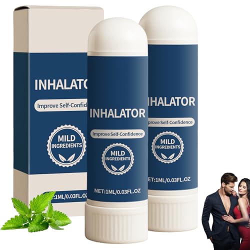Surfgow Inhalator, Surfgow Nasenstift, Komplexer Naseninhalator Für Männer, Natürlicher Naseninhalator, Naseninhalator Für Männer, Gibt Energie Und Vitalität Zurück (2,Klassische Edition) von Nbzsmlkn