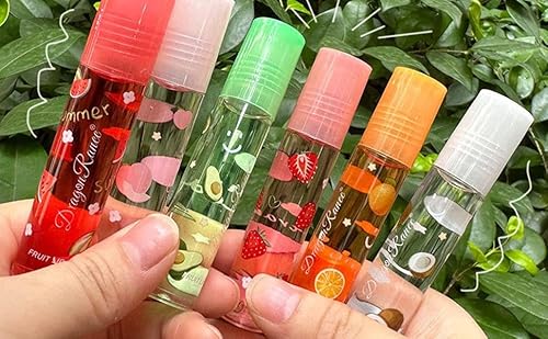 [1/2/3 Teile] Lippenöl Set Für Teenager Mädchen, Rolle Auf Lipgloss Sets Für Frauen, Fruchtige Aromen Lippenplumper Feuchtigkeitsspender, Klarer Lippenbalsam Geschenk-Set Für Trockene Rissige Lippen von Neamou