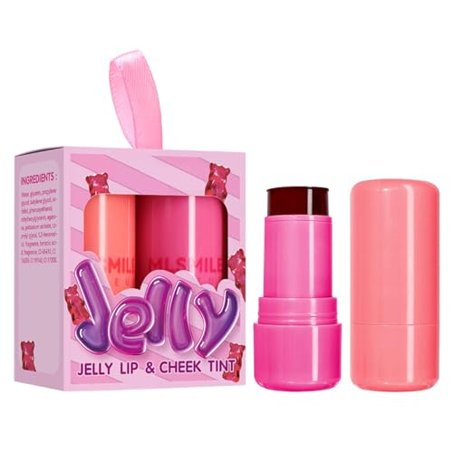 [2 Stück] Milk Makeup Jelly Blush, Milk Blush Stick Lip Stain, Lip And Cheek Tint Lippenstift Set, Milk Makeup Blush Essence Blush, Milk Make Up Cooling Water Jelly Tints Frauen Und Mädchen von Neamou