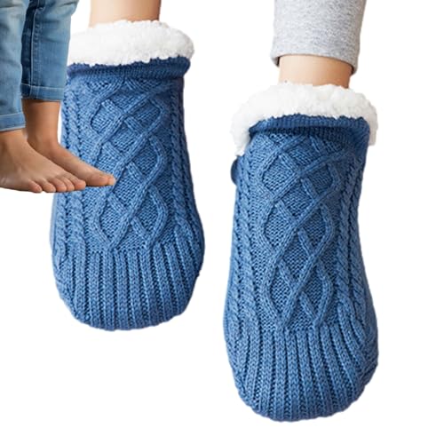 Neamou Flauschige Socken - Winter dicke Fuzzy-Socken Slipper-Socken für Damen | Dicke, flauschige Slipper-Socken, warme Weihnachtssocken für Damen und Herren von Neamou