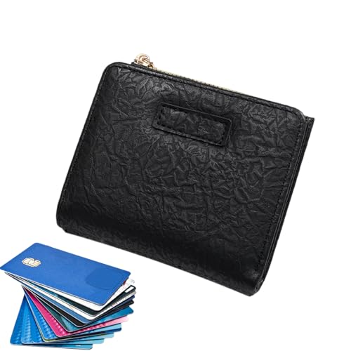 Neamou Kleines Damen Portemonnaie,Niedliche Bifold-Geldbörse mit Reißverschlusstasche, Indexer-Geldbörse, Billfold - Geldbörsen-Clutch-Organizer mit Reißverschlusstasche, Kartenetuis für Damen von Neamou