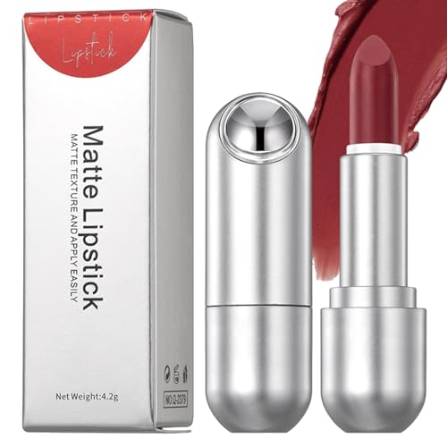 Wasserdichte Matte Lippenstift 24 Stunden Halt, Rote Lippenstifte Für Frauen, Langlebig, Make-up Lippen Matte Lipstick Geschenkset, Makeup Lipsticks Schönheitsprodukte von Neamou