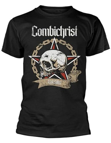 Combichrist Skull T-Shirt Men Black XXL Combichrist Skull T-Shirt Men Black XXL von NeatDady