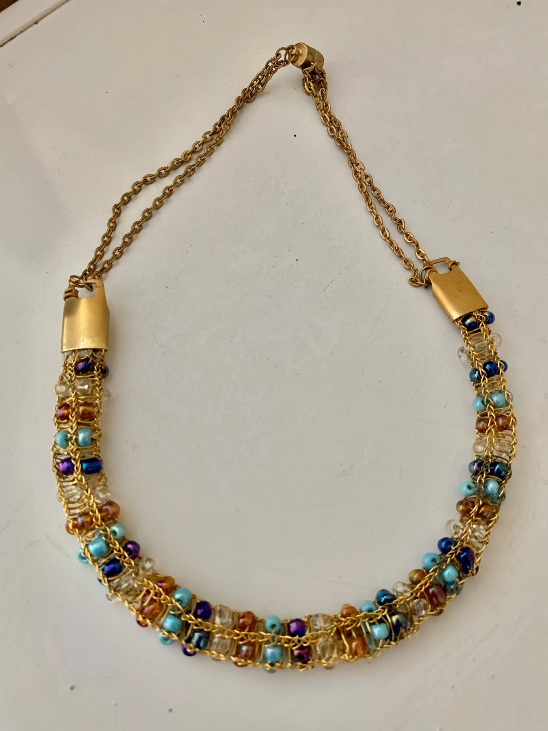 Ordentliche Wikinger Perlen Halskette & Ohrringe von NeatVikingJewelry