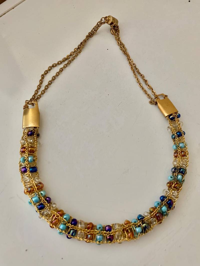 Ordentliche Wikinger Perlen Halskette & Ohrringe von NeatVikingJewelry