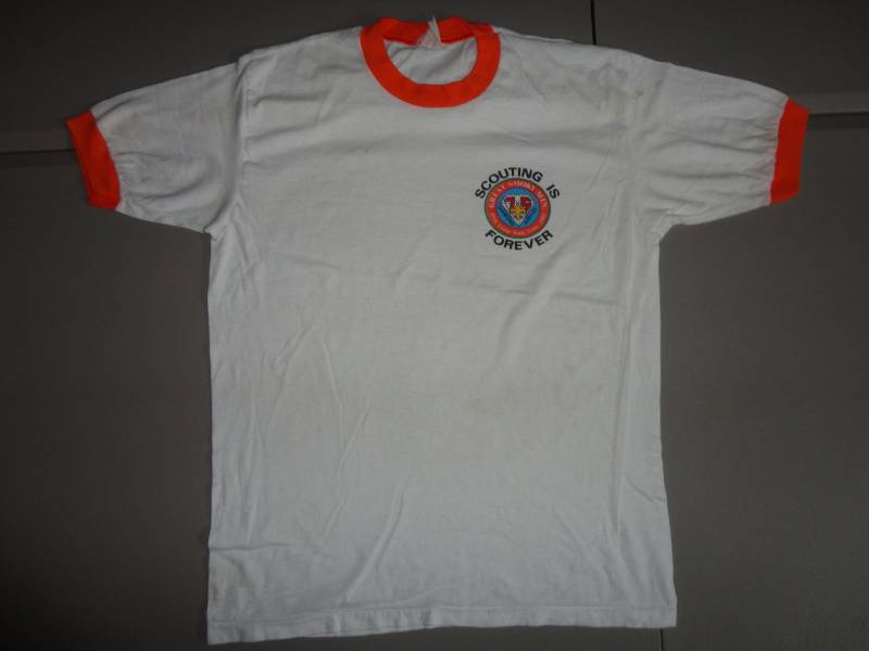 Vtg 1985 Weiß Ringer Junge Scouting Ist Für Immer 50-50 Tshirt Passt M 75. Jubiläum Vtg 1985 Weiß Ringer Junge Scouting Ist Für Immer 50-50 Tshirt Passt M 75. Jubiläum von Neatshirt