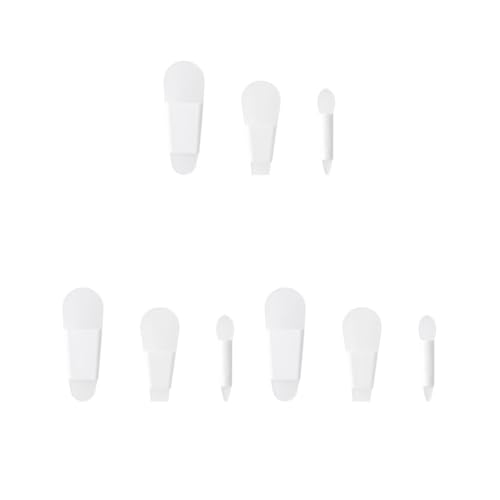 3 Set mit 3 Stück / Set Gesichtspinsel Flexible Silikon Gesicht Lippe Applikator Pinsel Tragbare Make Up Hautpflege Schönheit Zubehör Mädchen von NeaxgeandX