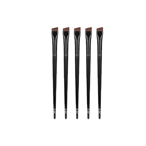 5/10/20/50 Stück Augenbrauenpinsel, Eyeliner-Pinsel, multifunktional, klein, abgewinkelt, für Damen, Make-up-Werkzeug, wiederverwendbar, Kosmetik-Werkzeuge, A101 (5 Stück), A101 (5 Stück) von NeaxgeandX