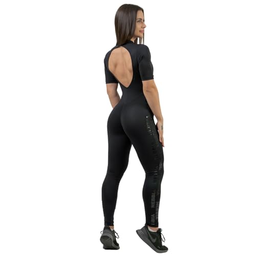 Nebbia Damen Sport Jumpsuit INTENSE Focus Schwarz S von Nebbia