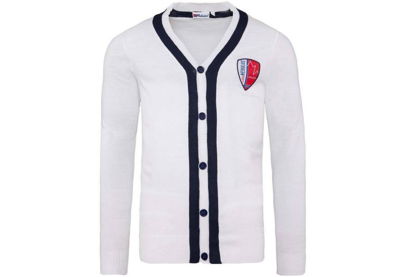 Nebulus Cardigan FARO, P738 - Herren, weiß, L von Nebulus